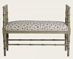 TRO067 - FAUX BAMBOO BENCH WITH SIDE RAILS (4)