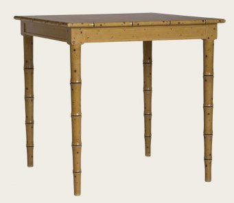 TRO112 - FAUX BAMBOO BRASSERIE TABLE
