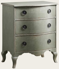 PRO041A - COMMODE WITH CURVED LEGS & BASE SMALL