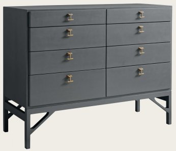MID054 - CHEST WITH EIGHT DRAWERS & T-BAR HANDLES