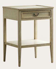 GUS108 - SIDE TABLE WITH ONE DRAWER & BOTTOM SHELF
